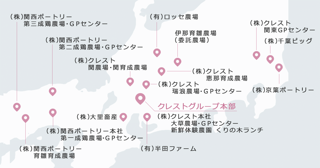 グループ・事業所一覧地図